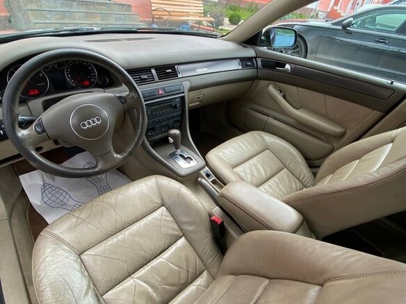 2001 Audi A6 II (C5) Рестайлинг, зелёный - вид 10