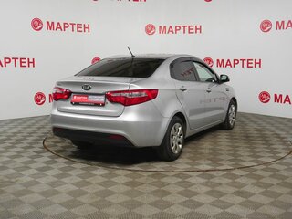 2014 Kia Rio III, чёрный, 837000 рублей, вид 5