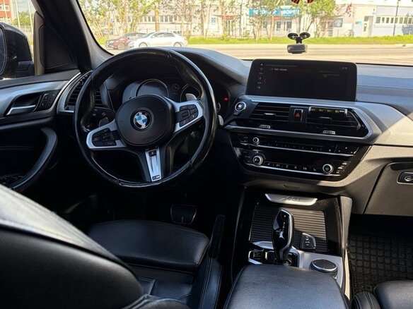 2017 BMW X3 30i xDrive III (G01), чёрный, 2950000 рублей - вид 8