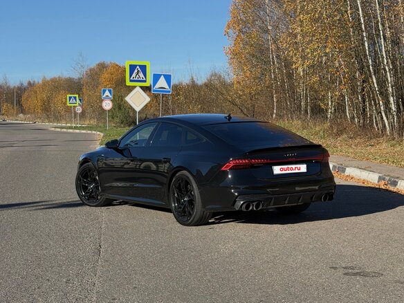 2021 Audi A7 55 TFSI II (4K), чёрный, 6150000 рублей - вид 20