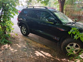 2002 Hyundai Santa Fe I, чёрный, 650000 рублей, вид 2