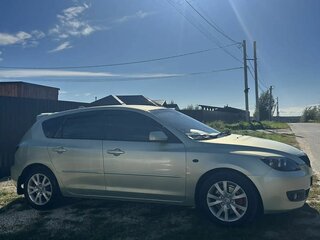 2008 Mazda 3 I (BK) Рестайлинг, золотистый, 500000 рублей, вид 4