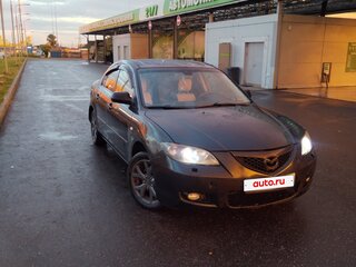 2008 Mazda 3 I (BK) Рестайлинг, чёрный, 310000 рублей, вид 3
