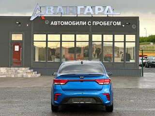 2019 Kia Rio IV, синий, 1510000 рублей, вид 5