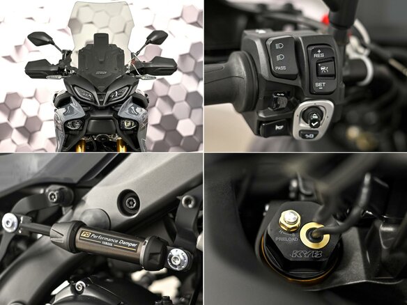 2024 Yamaha Tracer 9, серый - вид 9
