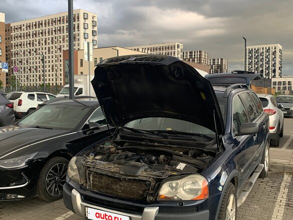 2003 Volvo XC90 I, синий, 900000 рублей - вид 6
