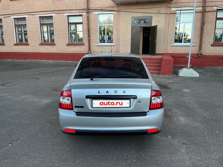 2014 Lada (ВАЗ) Priora I Рестайлинг, серебристый, 440000 рублей, вид 4
