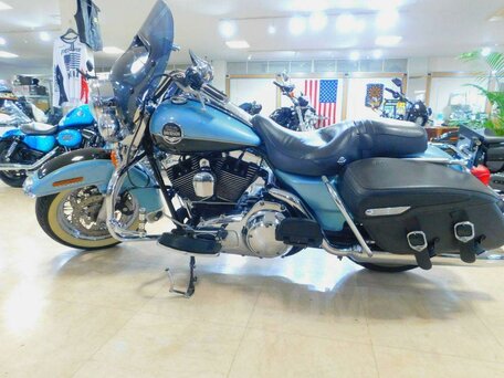 2008 Harley-Davidson Road King, голубой, 870000 рублей, вид 2