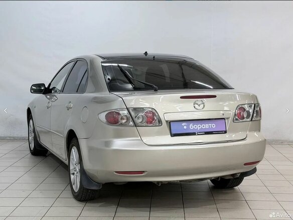 2005 Mazda 6 I (GG), бежевый, 535000 рублей - вид 5