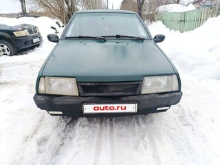 2002 Lada (ВАЗ) 21099, зелёный, 120000 рублей, вид 1