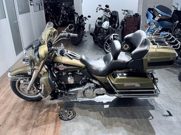 2007 Harley-Davidson Electra Glide, зелёный, 1199000 рублей - вид 4