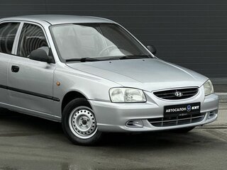 2008 Hyundai Accent ТагАЗ II, серый, 335000 рублей, вид 4