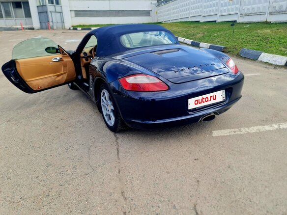 2005 Porsche Boxster II (987), синий, 2530000 рублей - вид 13