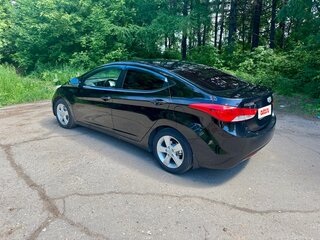 2012 Hyundai Elantra V (MD), чёрный, 1060000 рублей, вид 4
