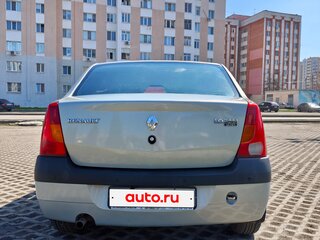 2008 Renault Logan I, серый, 380000 рублей, вид 4