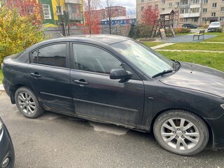 2006 Mazda 3 I (BK) Рестайлинг, чёрный, 480000 рублей, вид 3