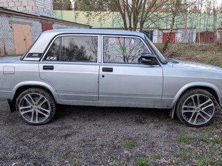 2011 Lada (ВАЗ) 2107, серебристый, 250000 рублей, вид 3