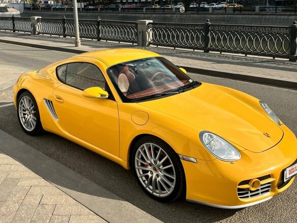 2007 Porsche Cayman S I (987), жёлтый, 10000000 рублей - вид 6