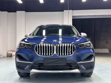 2022 BMW X1 Long 20Li sDrive II (F48) Рестайлинг, синий, 1932900 рублей, вид 2