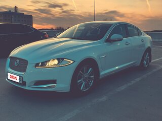 2012 Jaguar XF I Рестайлинг, белый, 1529000 рублей, вид 3
