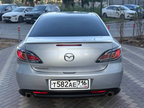 2012 Mazda 6 II (GH) Рестайлинг, серебристый, 990000 рублей - вид 4