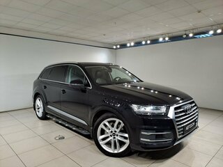 2016 Audi Q7 II (4M), чёрный, 3690000 рублей, вид 3