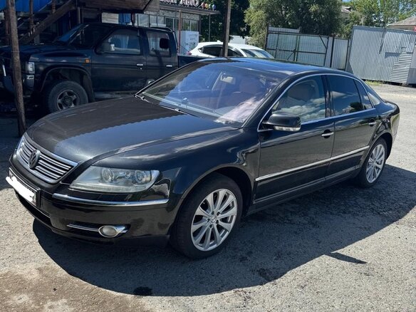 2008 Volkswagen Phaeton 5-Seater I, чёрный, 820000 рублей - вид 5