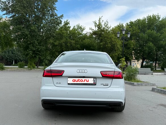 2016 Audi A6 IV (C7) Рестайлинг, белый, 2650000 рублей - вид 6