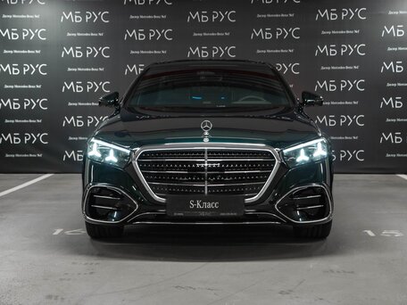 2026 Mercedes-Benz S-Класс 450 d Long 4MATIC VII (W223) Рестайлинг, зелёный, 28890000 рублей, вид 5
