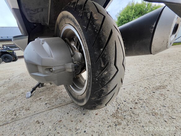 2008 Suzuki Burgman (SkyWave) 400, серый, 270000 рублей - вид 11