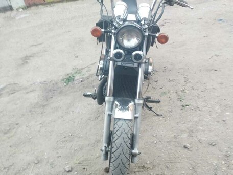 1989 Kawasaki VN750 Vulcan, чёрный, 200000 рублей, вид 2