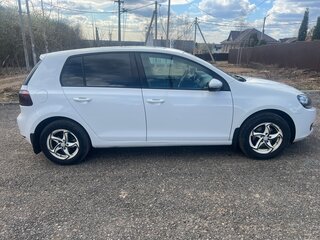 2012 Volkswagen Golf VI, белый, 1000000 рублей, вид 2