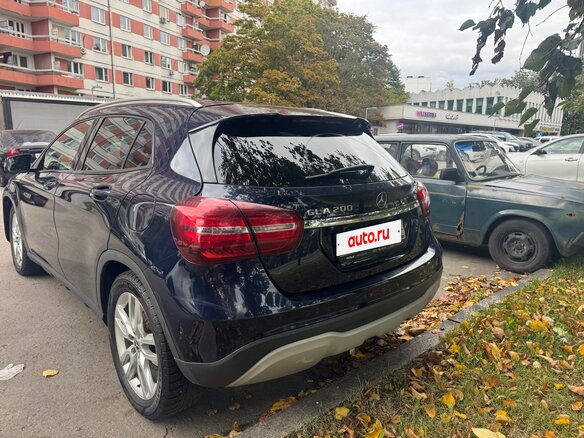 2017 Mercedes-Benz GLA 200 I (X156) Рестайлинг, синий - вид 5