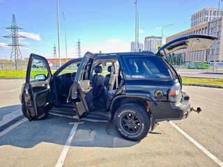 2008 Chevrolet TrailBlazer I Рестайлинг, чёрный, 650000 рублей, вид 4