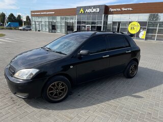 2002 Toyota Corolla Runx IX (E120, E130), чёрный, 350000 рублей, вид 2