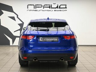 2017 Jaguar F-Pace I, синий, 2745000 рублей, вид 4