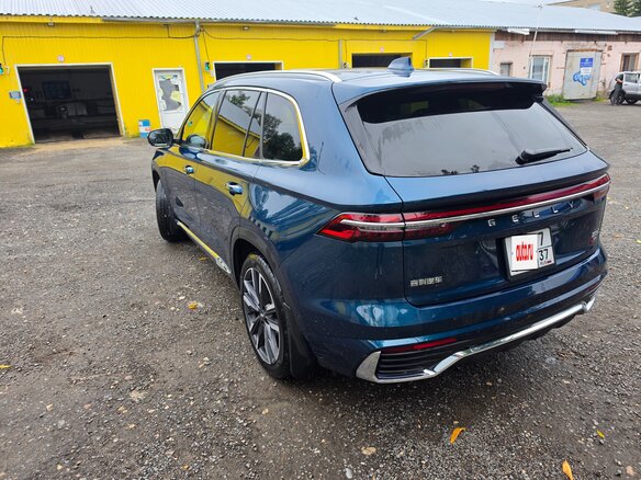 2023 Geely Monjaro (Xingyue L) I, синий - вид 5