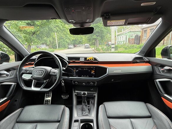 2019 Audi Q3 45 TFSI II (F3), оранжевый - вид 10