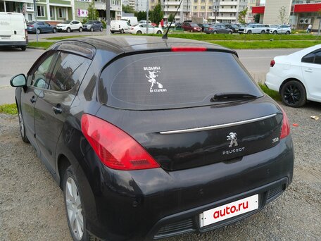 2011 Peugeot 308 I Рестайлинг, чёрный, 520000 рублей, вид 2