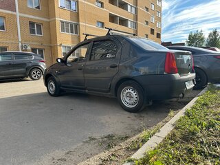 2007 Renault Logan I, серый, 169000 рублей, вид 5