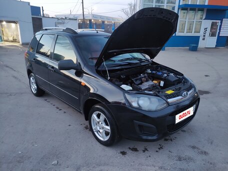 2013 Lada (ВАЗ) Kalina II, синий, 385000 рублей, вид 5