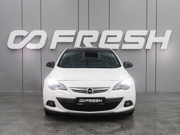 2012 Opel Astra GTC J Рестайлинг, белый - вид 2