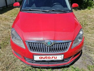 2012 Skoda Fabia II Рестайлинг, красный, 360000 рублей, вид 3