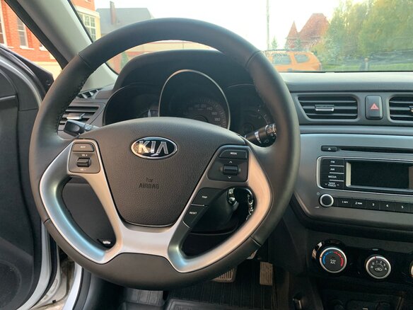 2016 Kia Rio III Рестайлинг, серебристый - вид 15