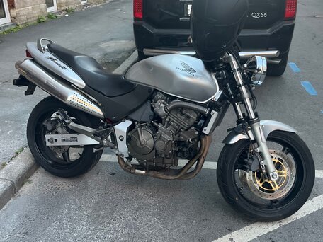 2002 Honda CB 600F Hornet, серебристый, 350000 рублей, вид 2