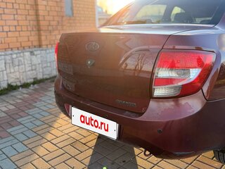 2013 Lada (ВАЗ) Granta I, красный, 460000 рублей, вид 3