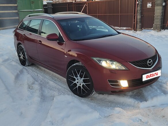 2008 Mazda 6 II (GH), красный, 620000 рублей - вид 5