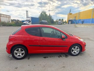 2009 Peugeot 207 I Рестайлинг, красный, 350000 рублей, вид 4