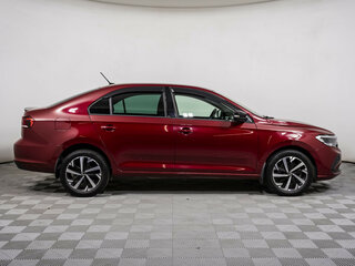 2021 Volkswagen Polo VI, красный, 1617000 рублей, вид 4