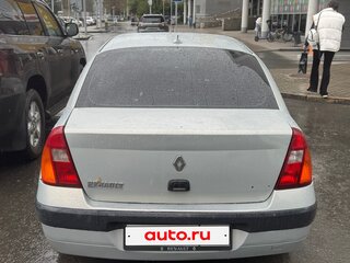 2002 Renault Symbol I Рестайлинг, голубой, 185000 рублей, вид 3